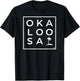 Cool Modern Okaloosa Island in Fort Walton Beach Destin FL Men Women Girls Kids T-Shirt - T-Shirt | Black