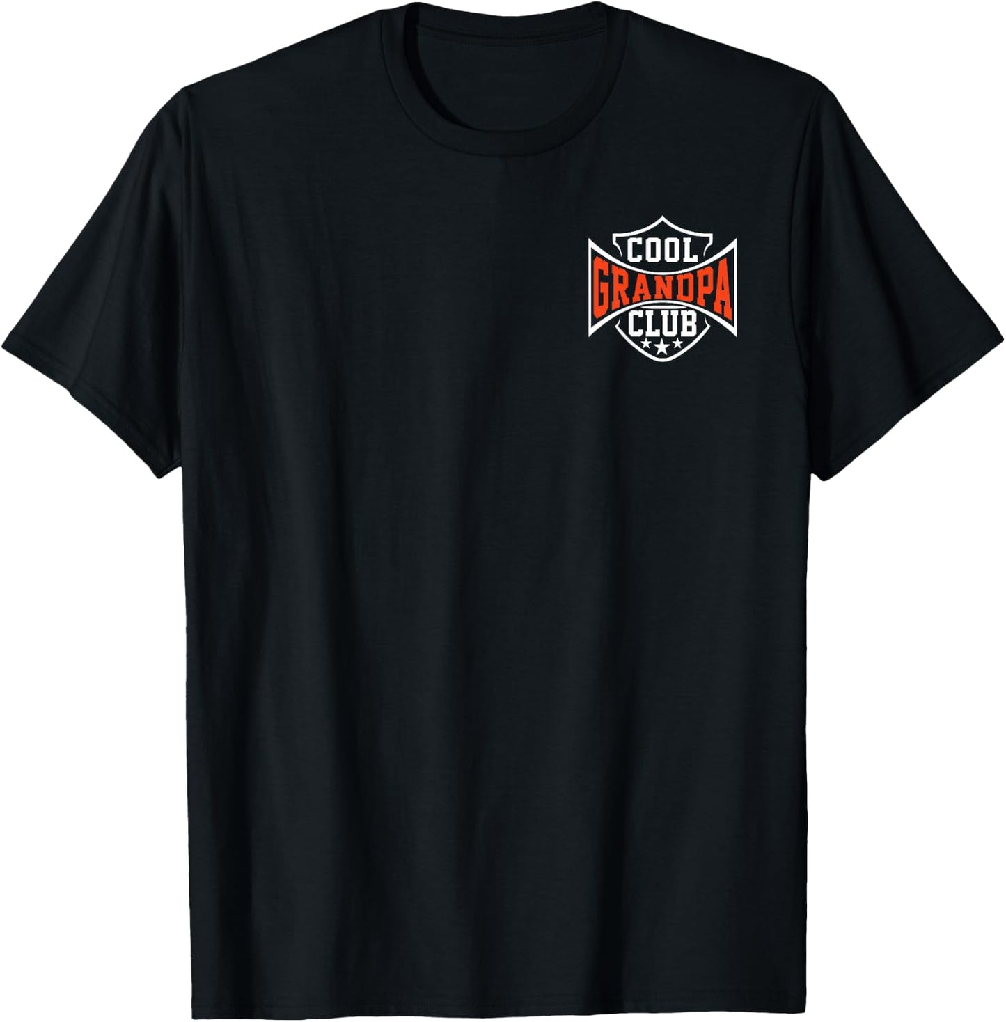 Cool Grandpa Club Funny Grandpa Father's Day Pocket T-Shirt - T-Shirt | Black