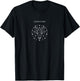 Capricorn Goat - Minimalist Zodiac Graphic T-Shirt - T-Shirt | Black
