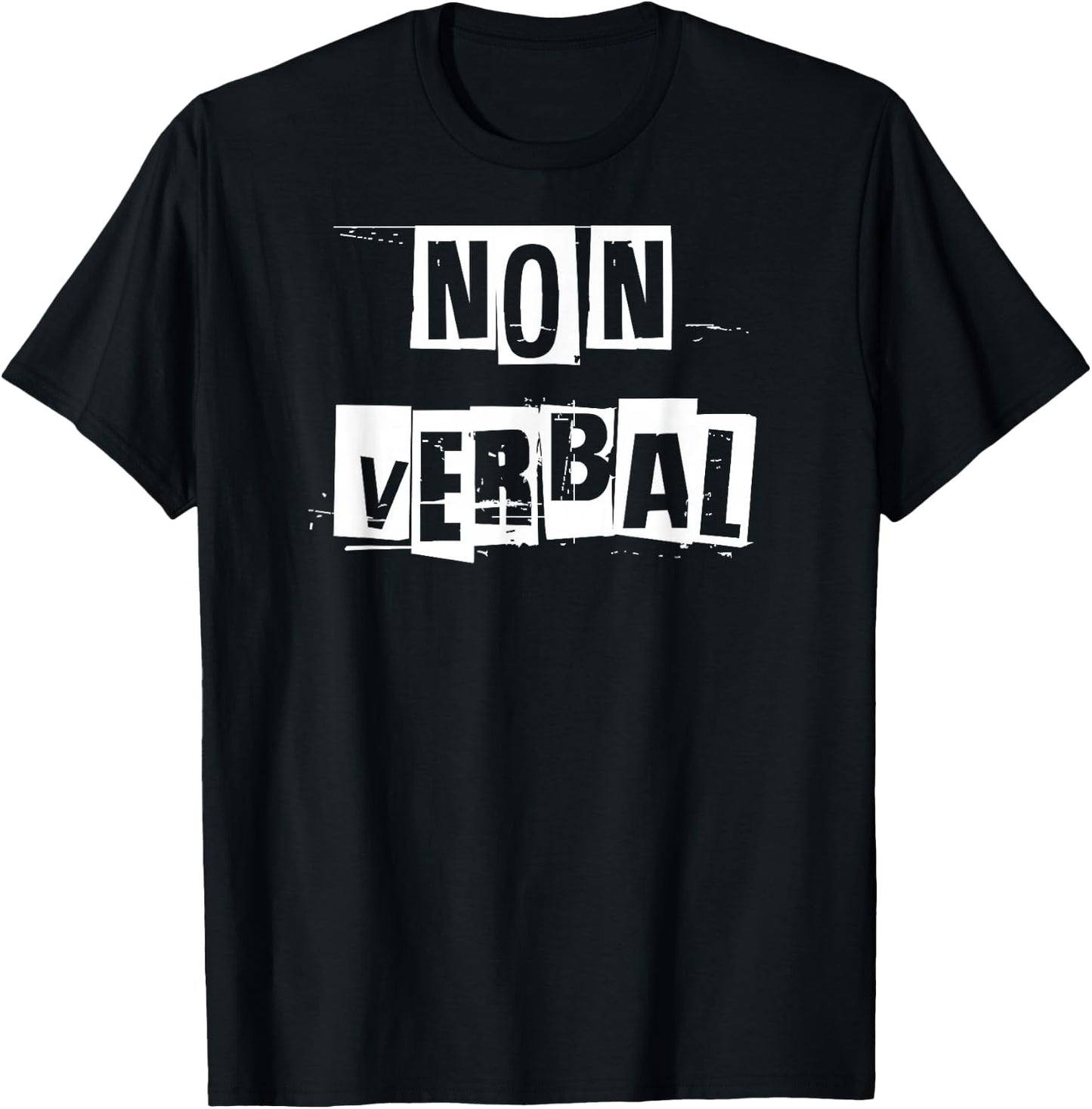 Non Verbal T-Shirt - T-Shirt | Black