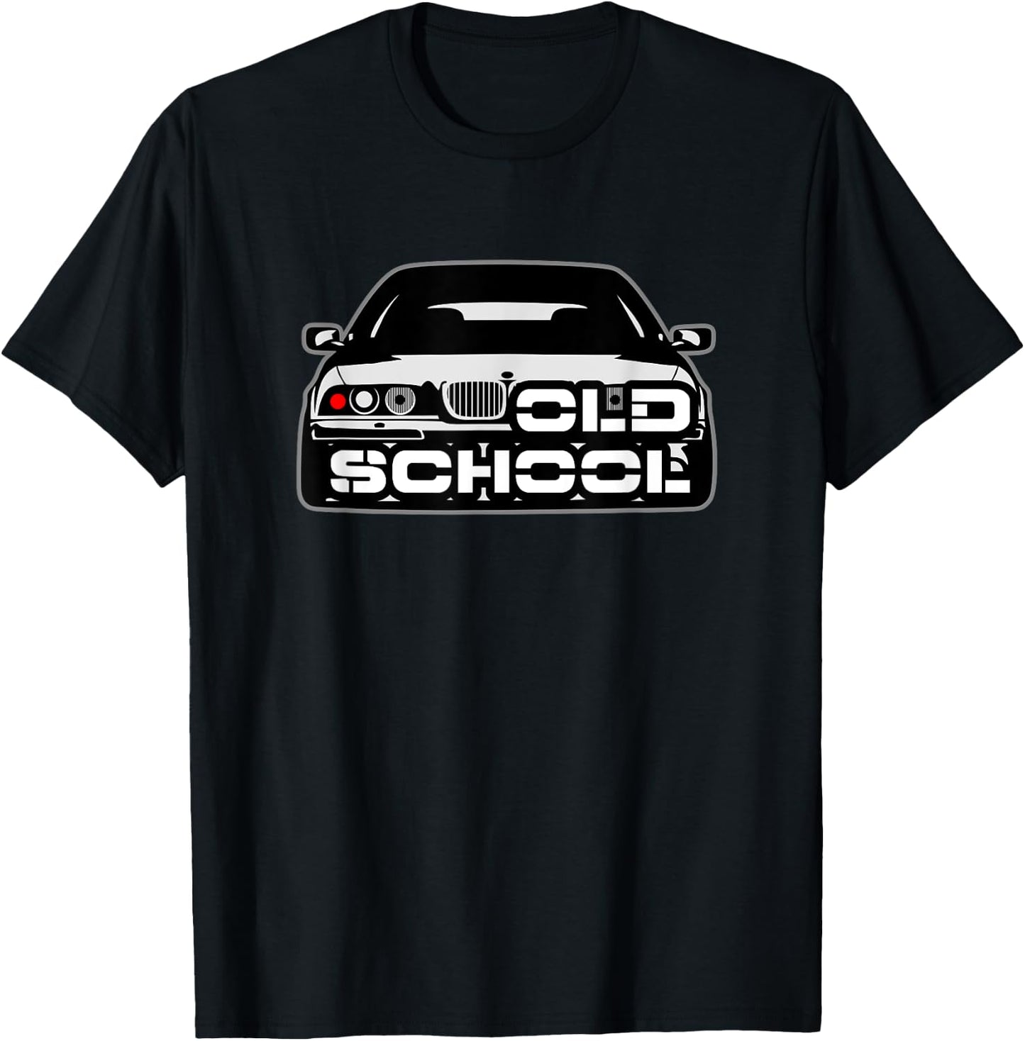 E39 5 Series - Old School T-Shirt - T-Shirt | Black