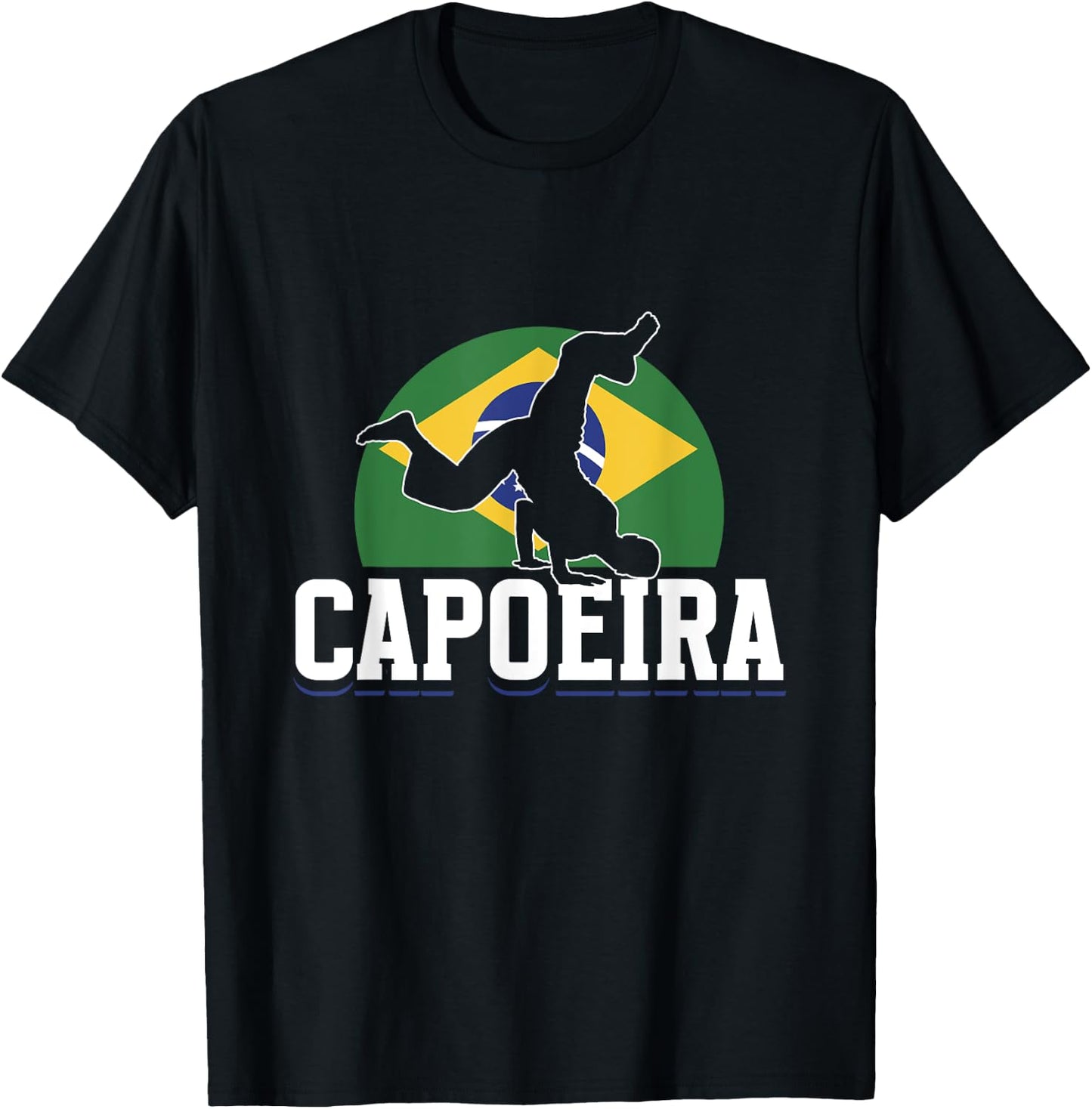 Capoeira Kampfsport Brasilianisch Hobby Training Capoeira T-Shirt - T-Shirt | Black