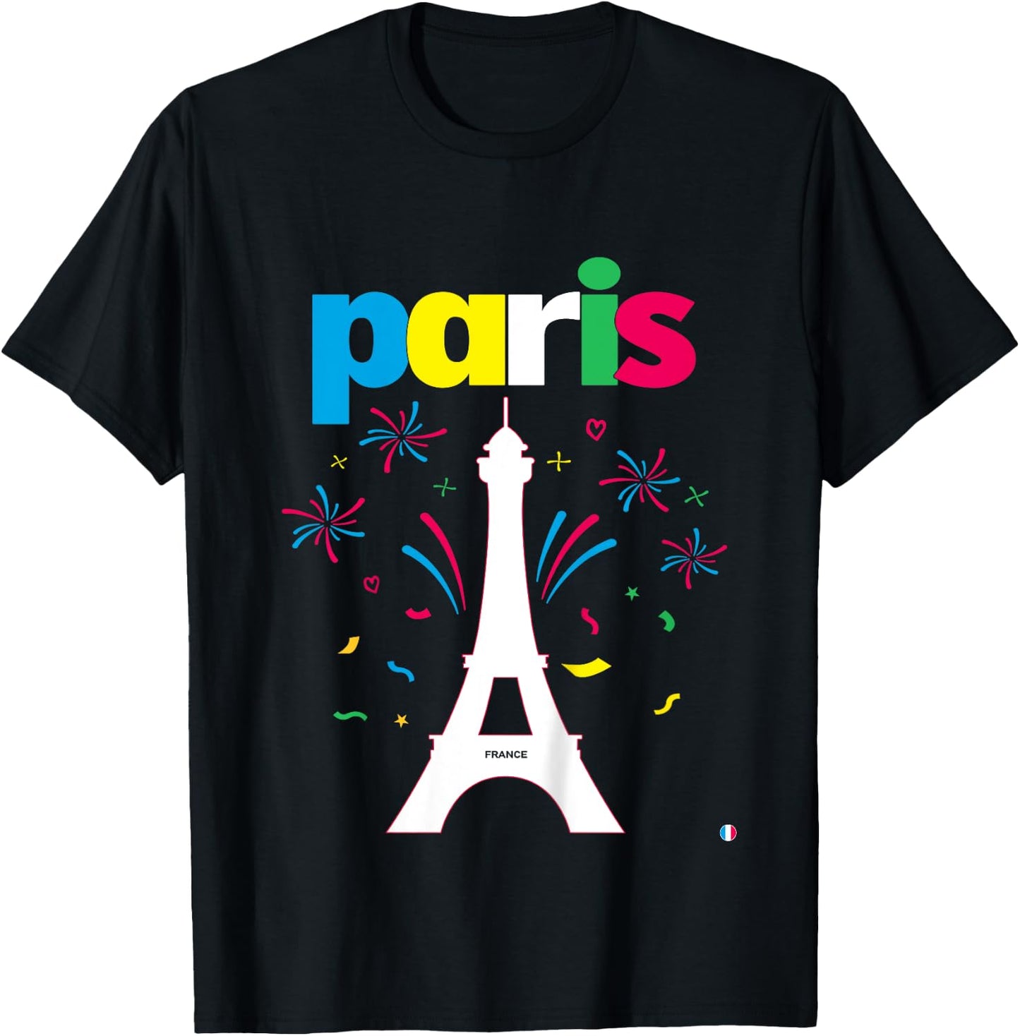 Kids Paris Kids T-Shirt - T-Shirt | Black