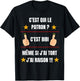 c'est qui le patron , Black, S T-Shirt - T-Shirt | Black