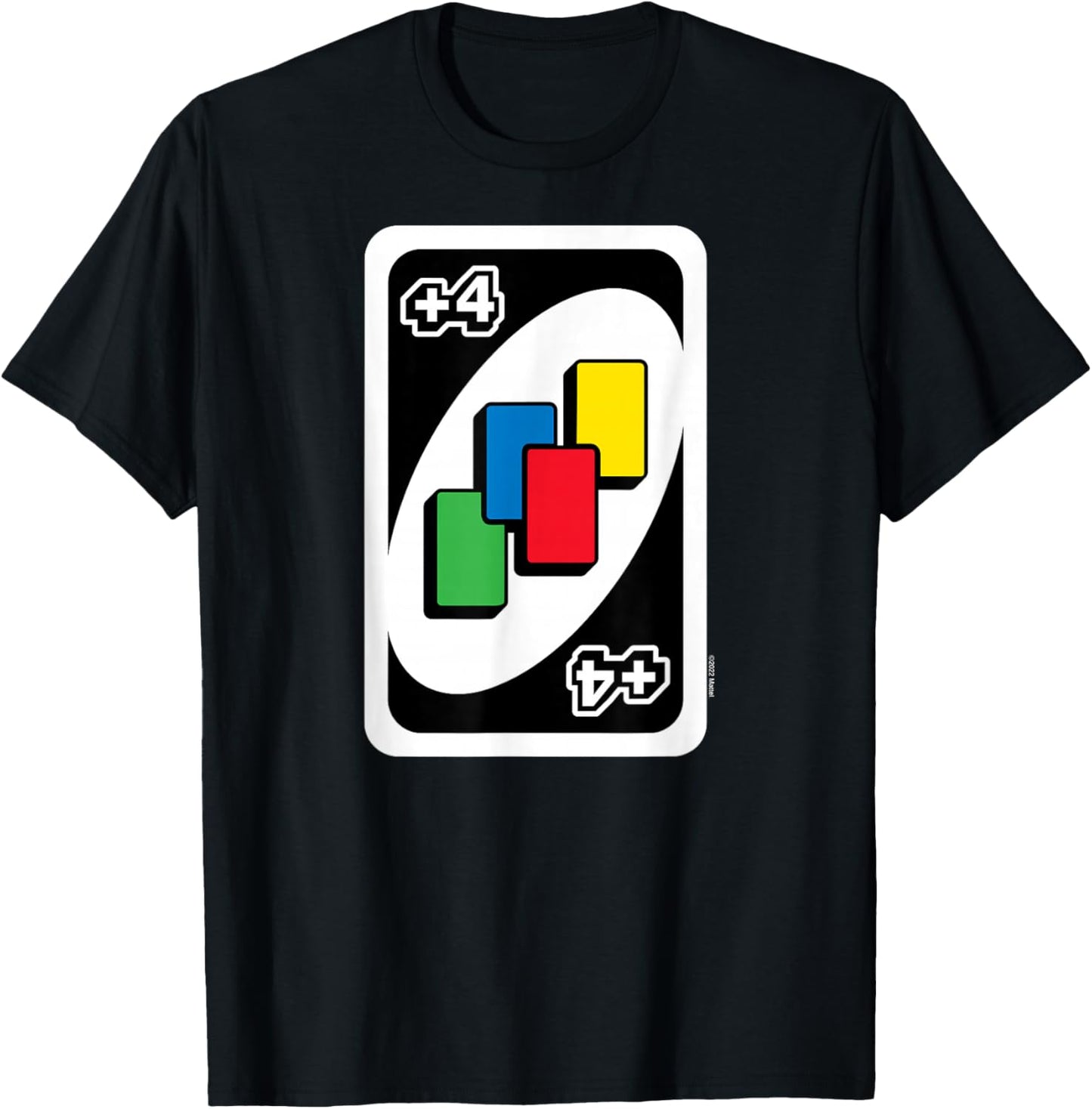 UNO - Draw four cards T-Shirt - T-Shirt | Black