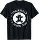 Gingerbread Running Team Holiday Cookie Funny Baking T-Shirt - T-Shirt | Black