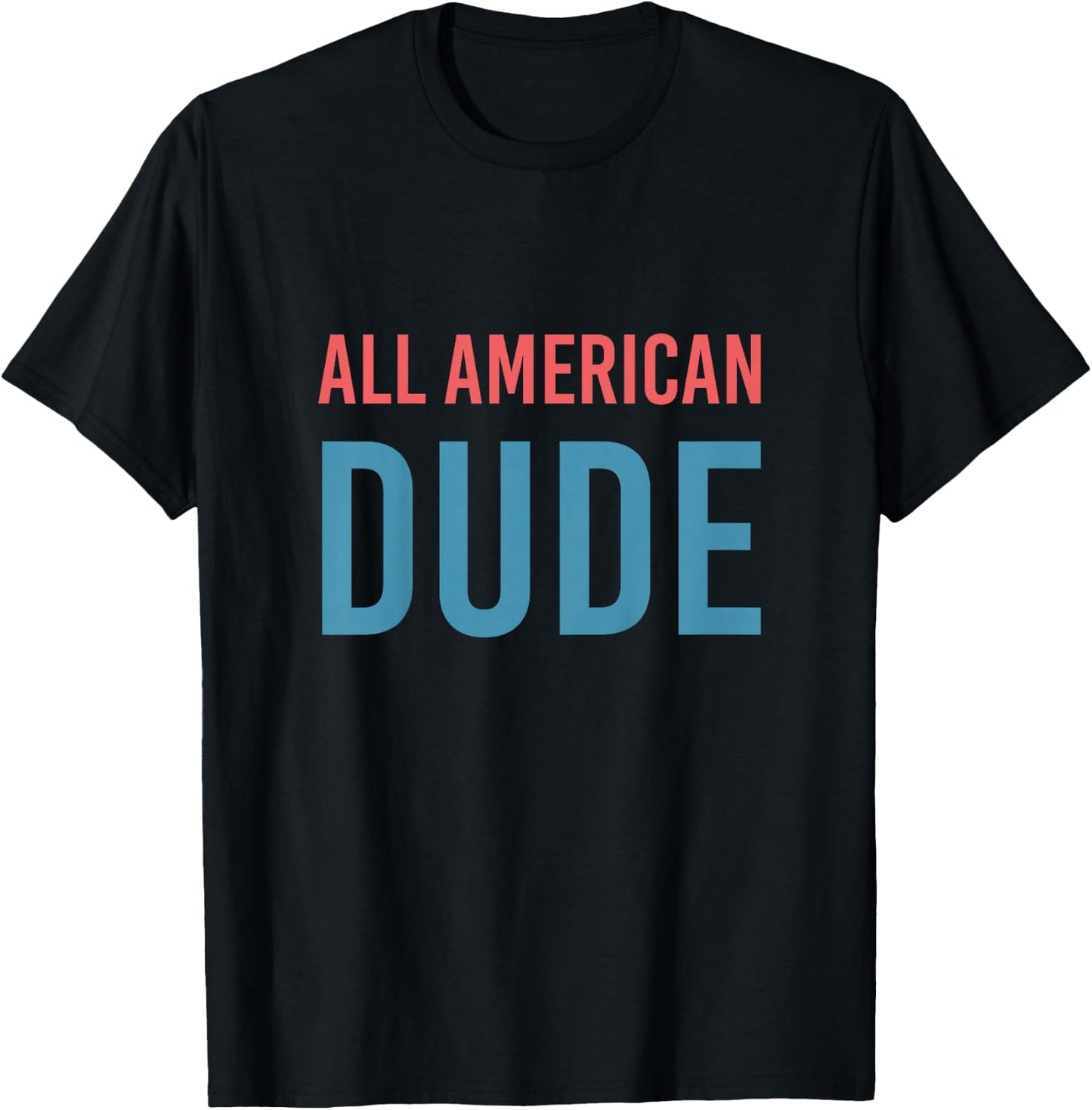 Kids ALL AMERICAN DUDE T-Shirt - T-Shirt | Black