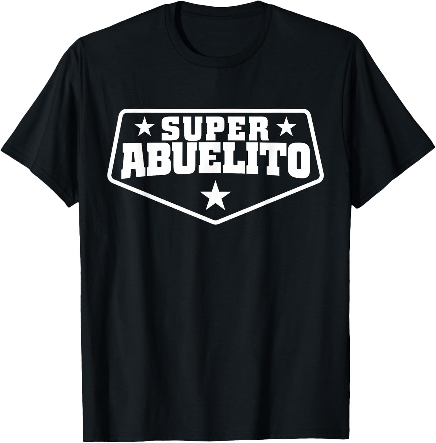 Super Abuelito Shirt for Spanish Grandpa T-Shirt - T-Shirt | Black