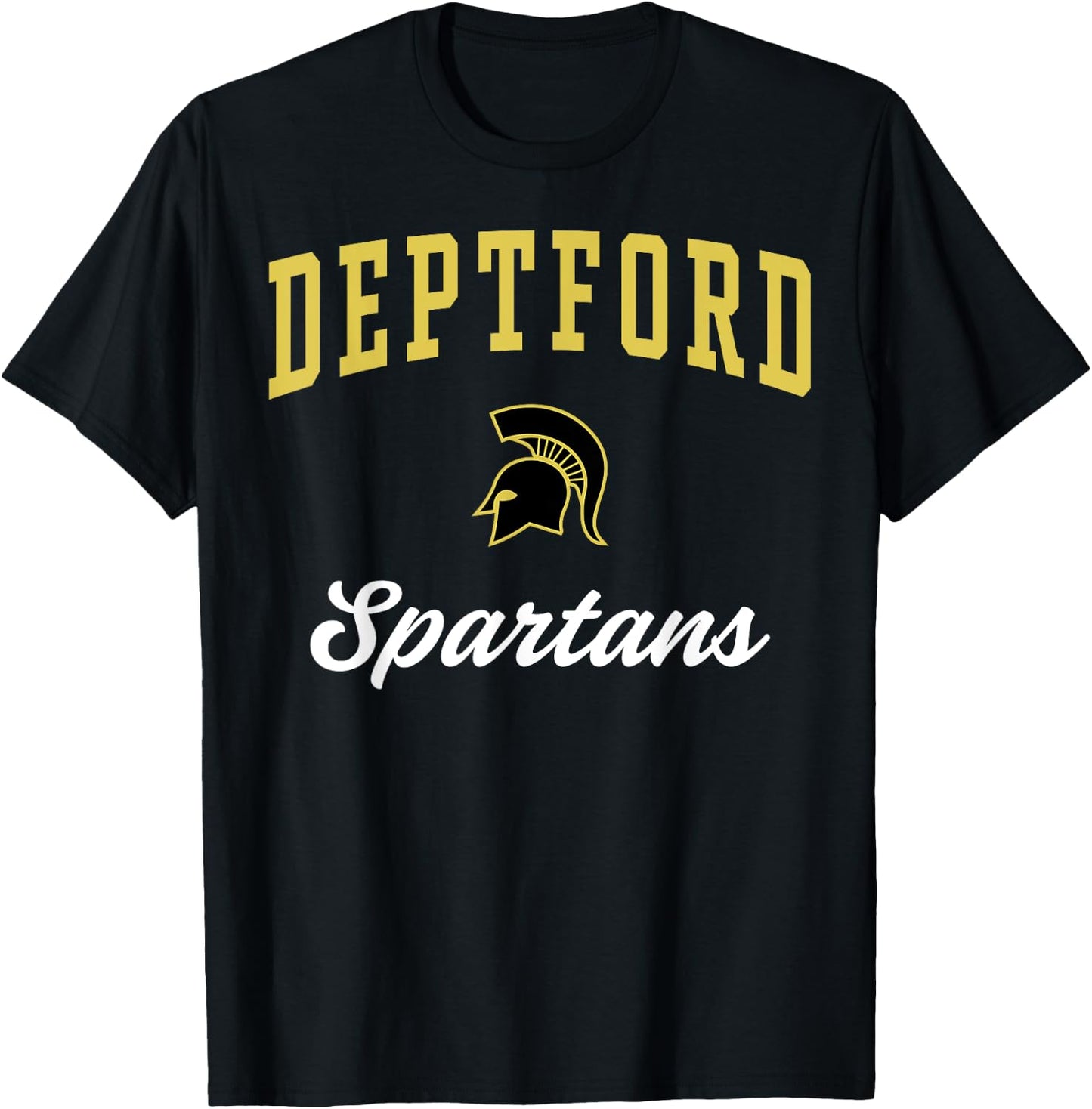 Deptford High School Spartans T-Shirt - T-Shirt | Black