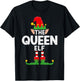 The Queen Elf Family Christmas Pajama Party T-Shirt - T-Shirt | Black