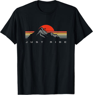 MTB Mountain Bike Apparel - MTB Mountain Bike T-Shirt - T-Shirt | Black