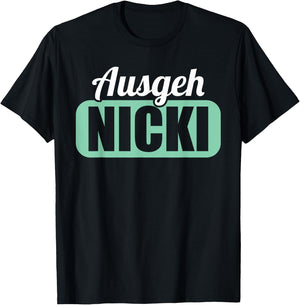 DDR East Germany East Away Nicki Ossi , black T-Shirt - T-Shirt | Black