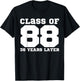 Class of 1988, 36 Years Later Reunions SQUAD Back to School T-Shirt - T-Shirt | Black