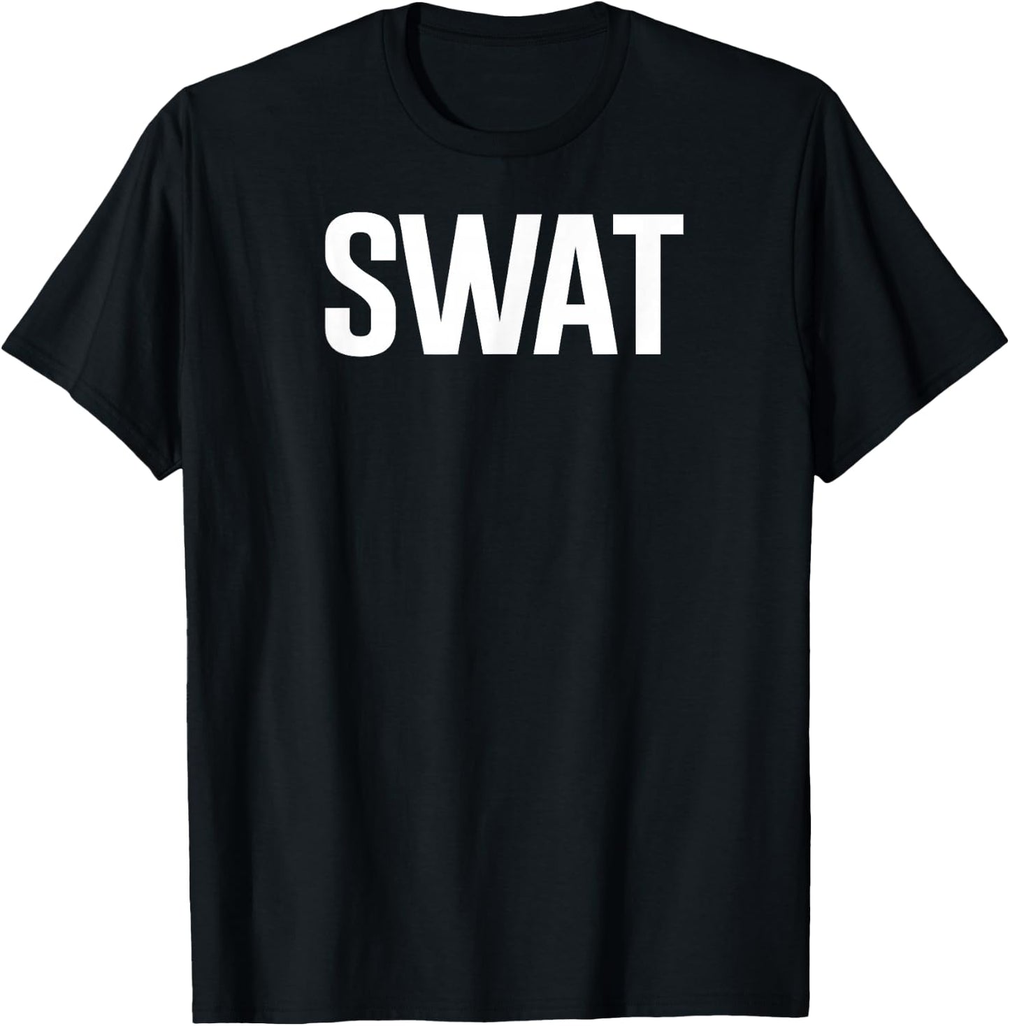 Swat Uniform Shirt, Swat Team Costume for Boys T-Shirt - T-Shirt | Black