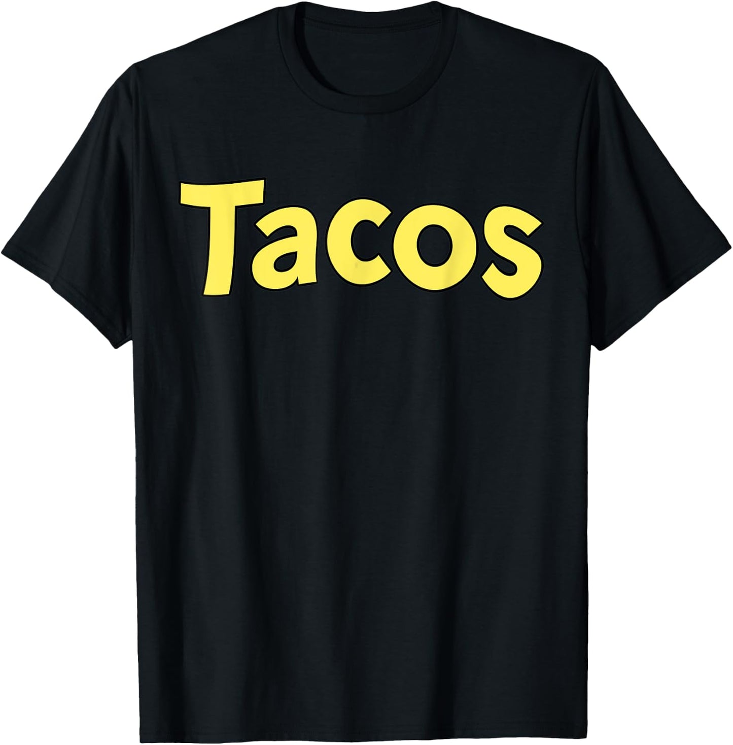 Tacos Funny Anime Manga T-Shirt - T-Shirt | Black