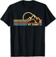 Mt. Elbert Colorado hiking hiker climbing T-Shirt - T-Shirt | Black