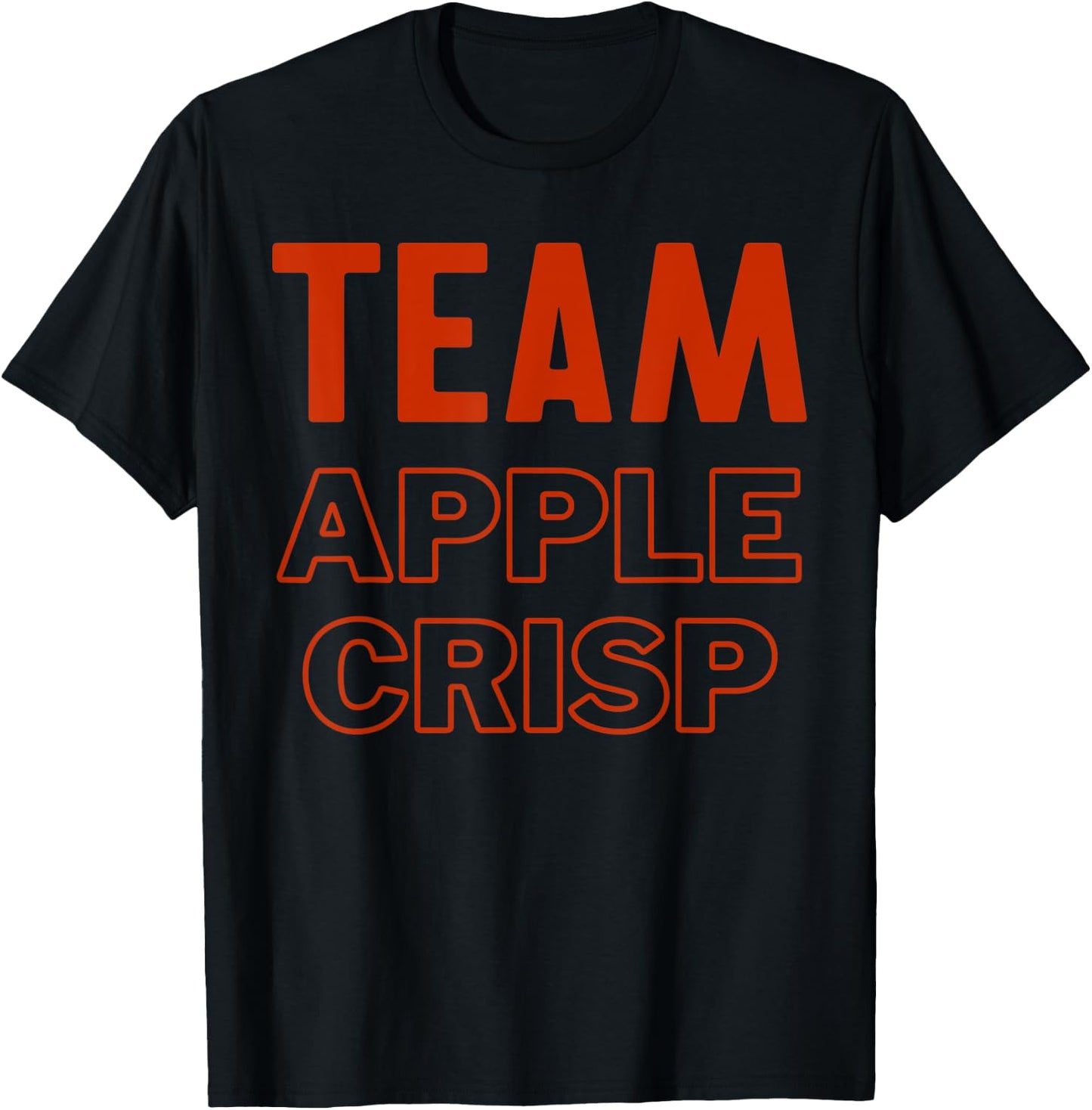 Autumn PSL Season Aesthetic Team Apple Crisp Macchiato T-Shirt - T-Shirt | Black