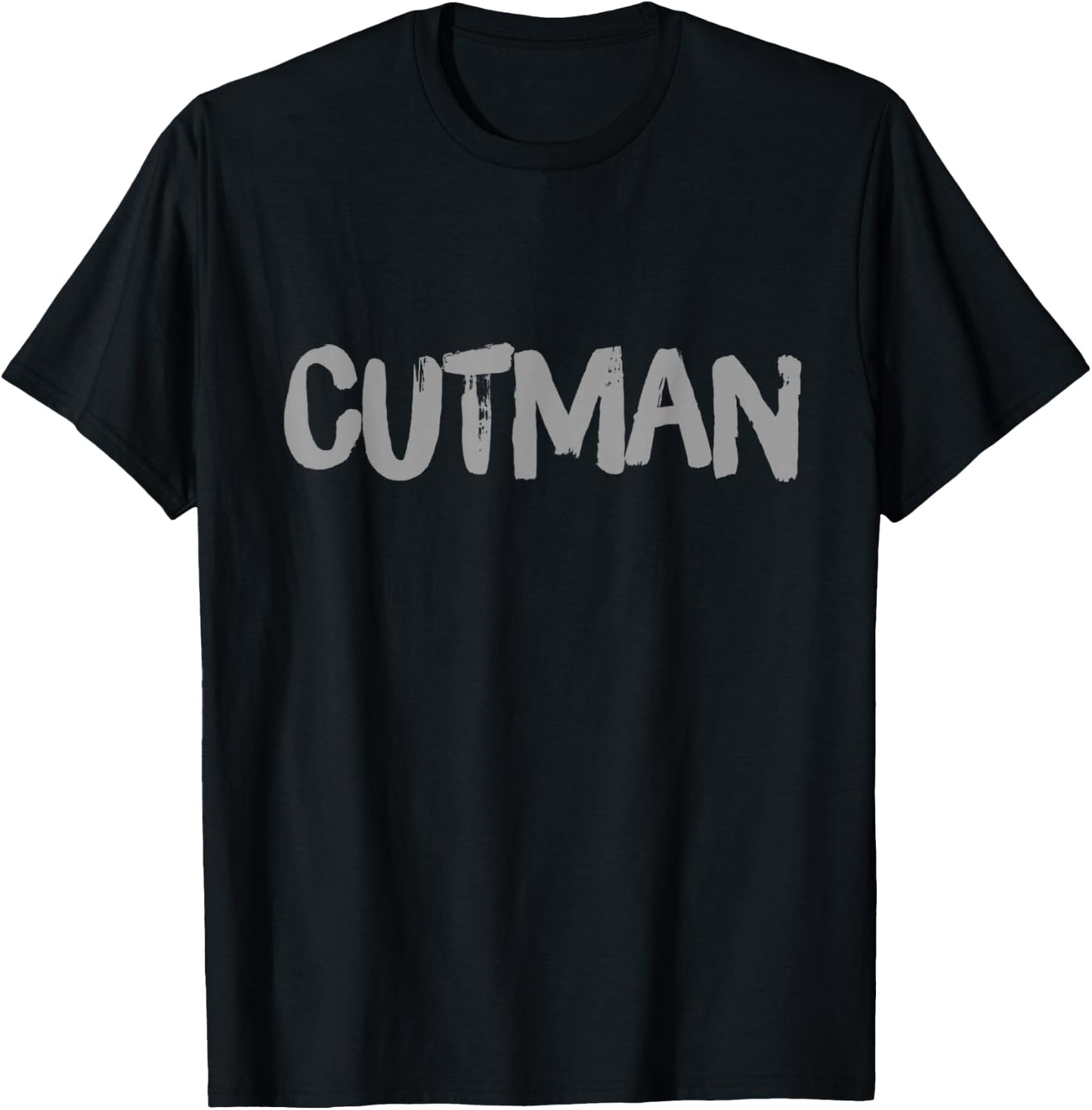 Funny Boxers Cutman Sign | Combat Sports Boxing Fan Quotes T-Shirt - T-Shirt | Black