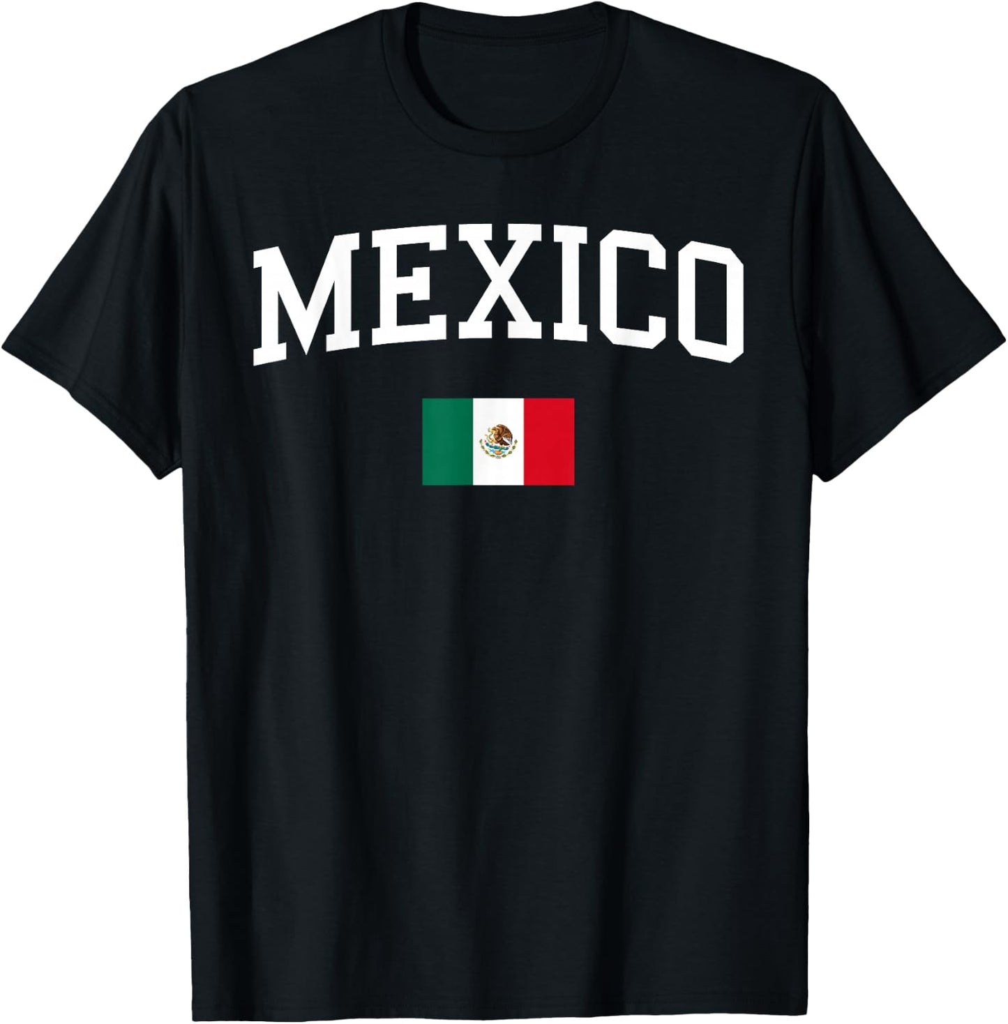 Drapeau Mexicain pour Hommes, Femmes, Enfants T-Shirt - T-Shirt | Black