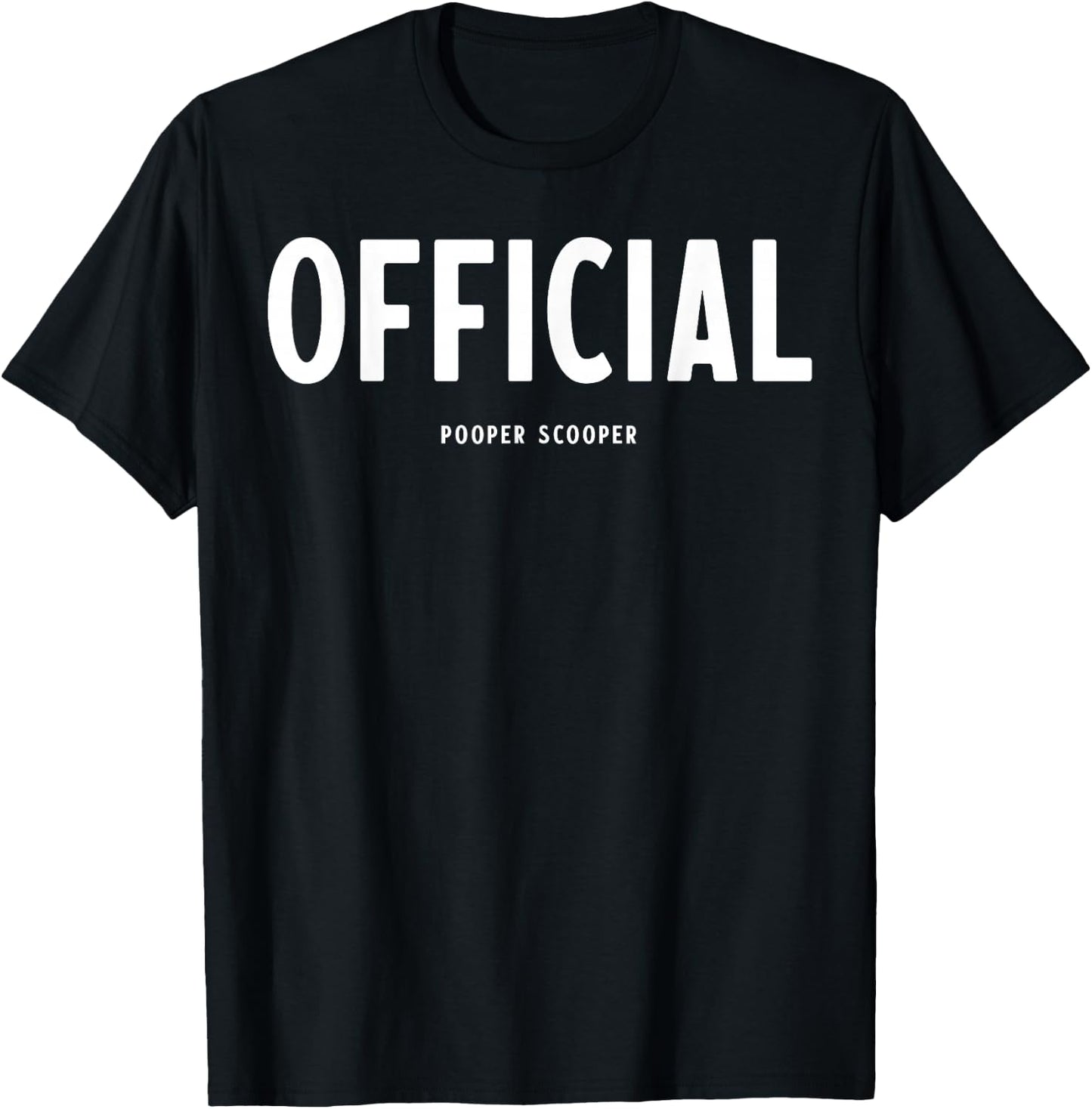 Official Pooper Scooper Pet Animal Lover Horse Parade Shirt T-Shirt - T-Shirt | Black