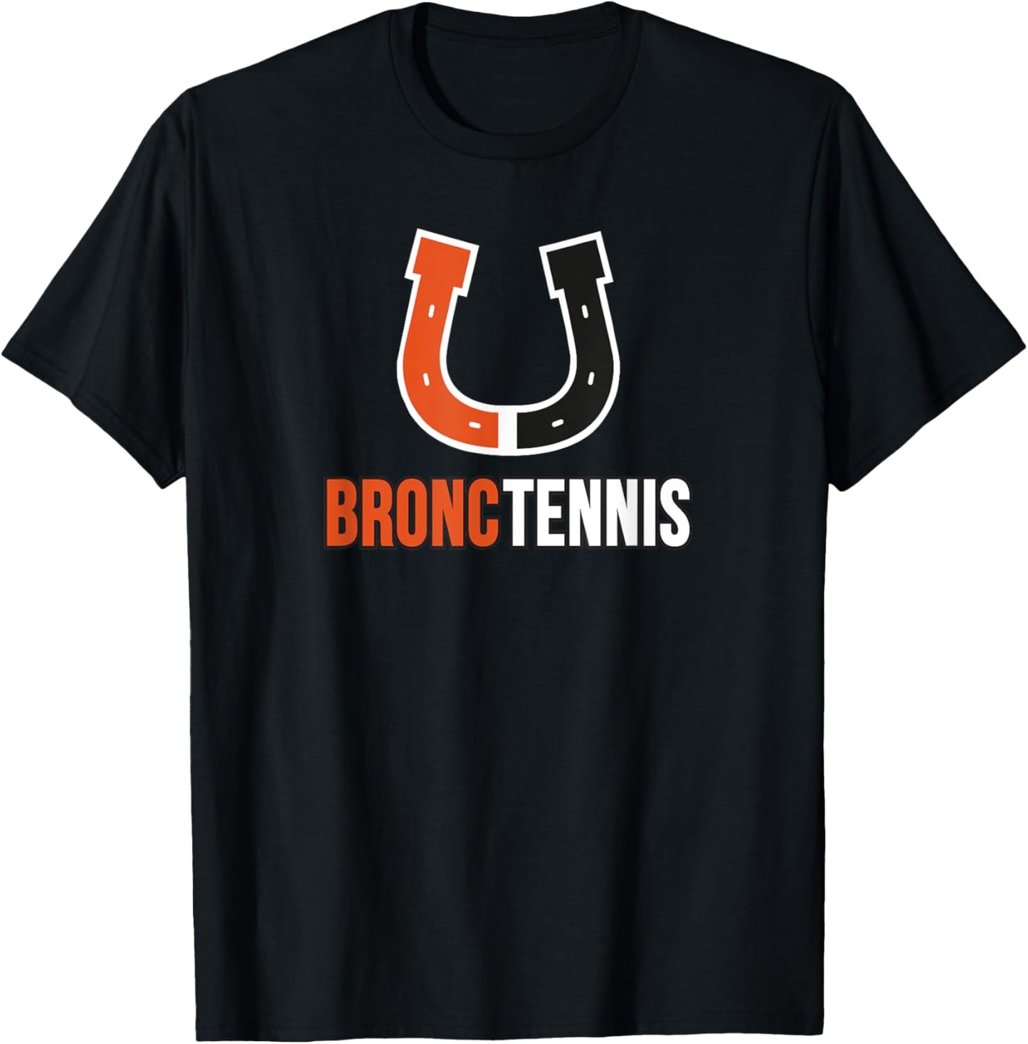 Billings Senior Bronc Tennis T-Shirt - T-Shirt | Black