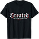 Created for a purpose Ephesians 2:10 T-Shirt - T-Shirt | Black