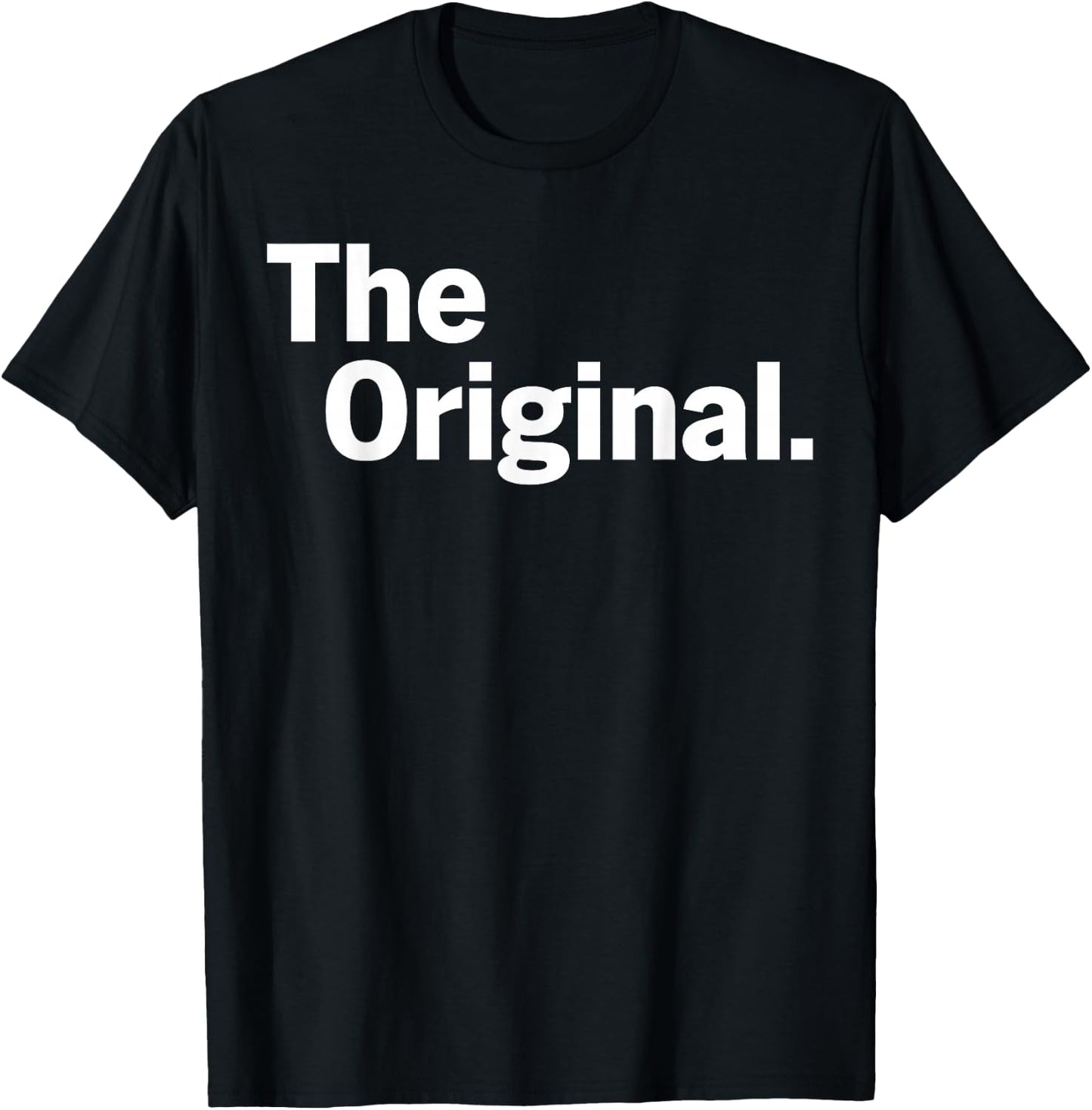 The Original and The Remix Funny Couple Matching T-Shirt - T-Shirt | Black