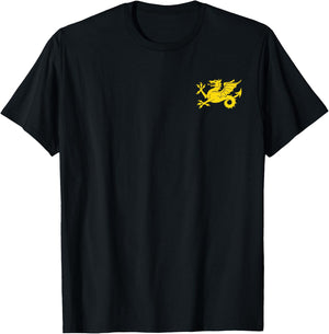 Wessex Dragon Flag T-Shirt - T-Shirt | Black