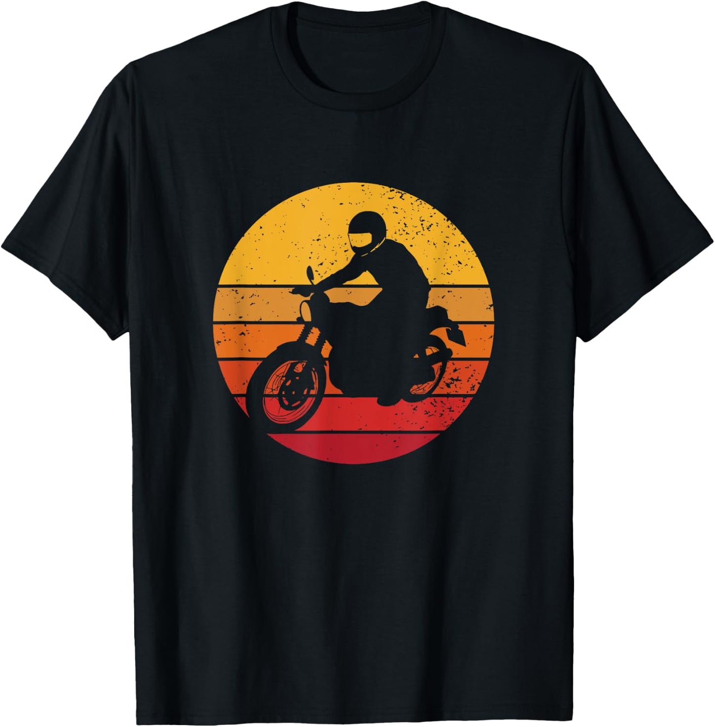 Vintage Motorcycle T-Shirt - T-Shirt | Black