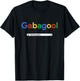 Gabagool Goole Fortina Pizza T-Shirt - T-Shirt | Black