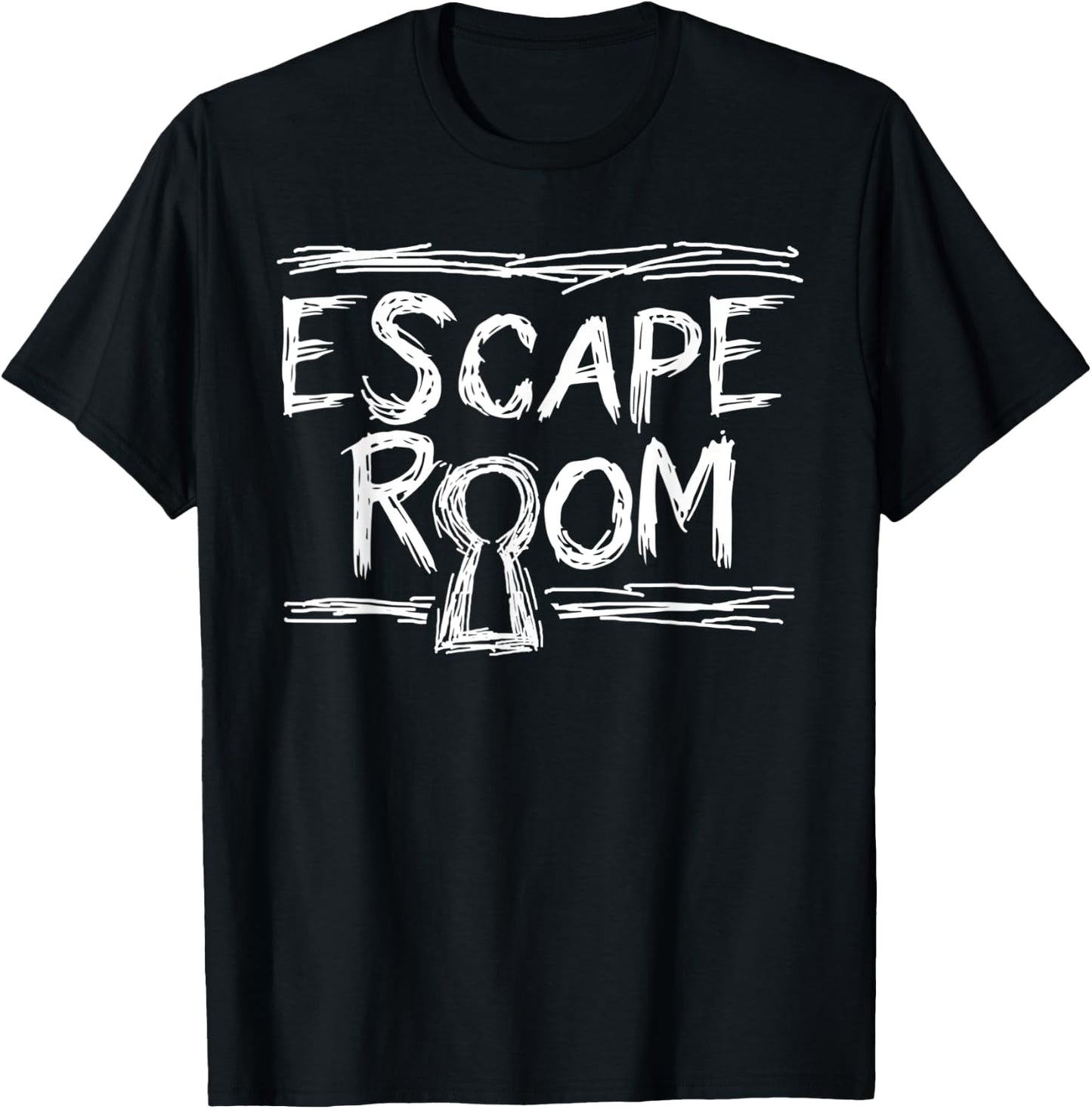 Game Adventure Graphic Problem Solver Escape Room T-Shirt - T-Shirt | Black