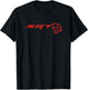 Dodge SRT Hellcat , black T-Shirt - T-Shirt | Black