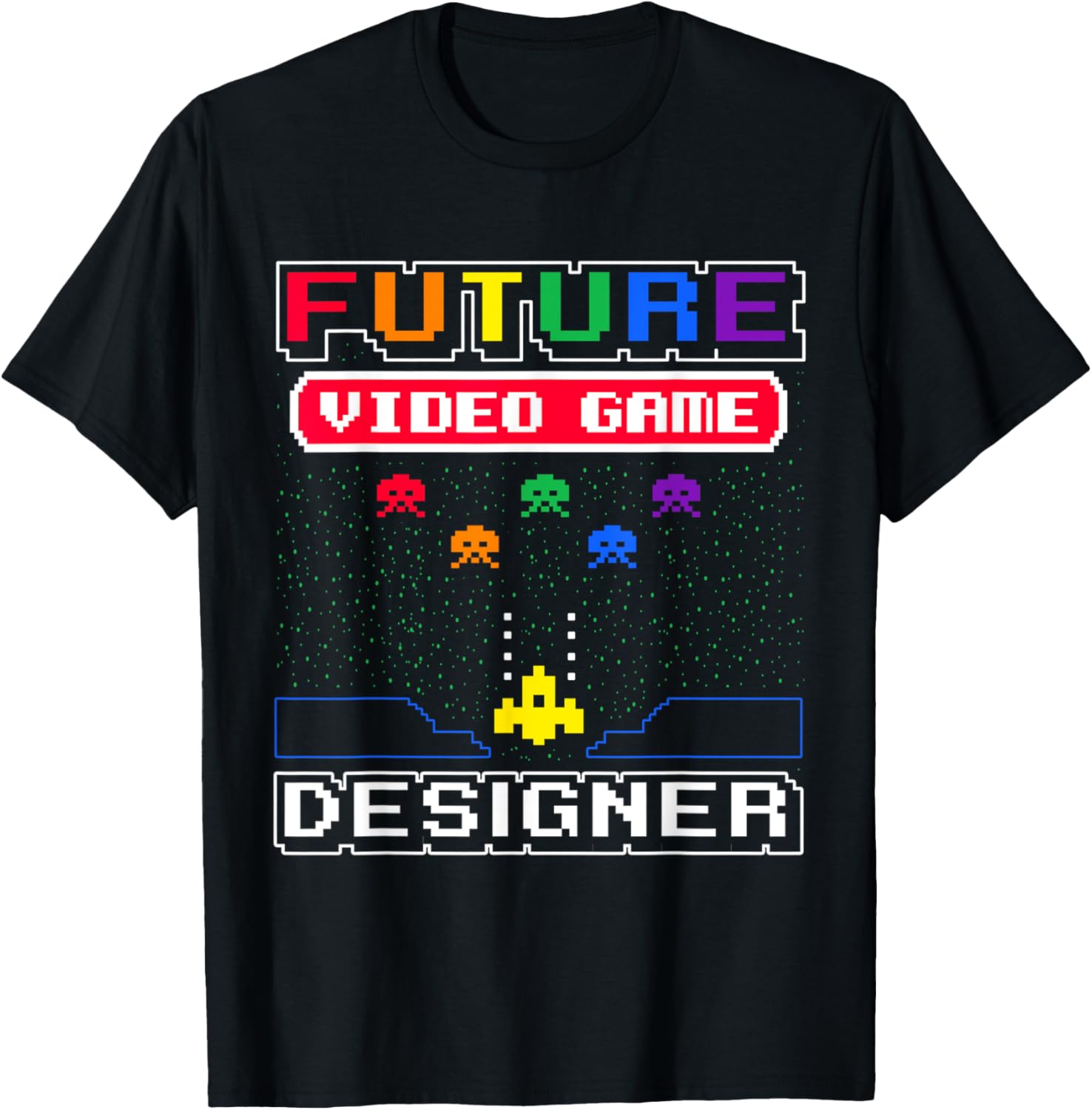Future Video Game Designer Kid's T-Shirt - T-Shirt | Black