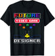 Future Video Game Designer Kid's T-Shirt - T-Shirt | Black