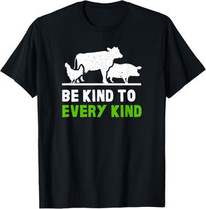 Vegan Vegetarian Kitchen Chef Cook Health Animal Rights T-Shirt - T-Shirt | Black