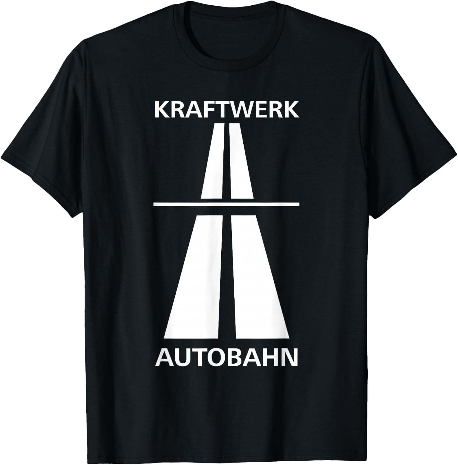 Kraftwerk Autobahn for fast and fun driving in Germany , Black, S T-Shirt - T-Shirt | Black