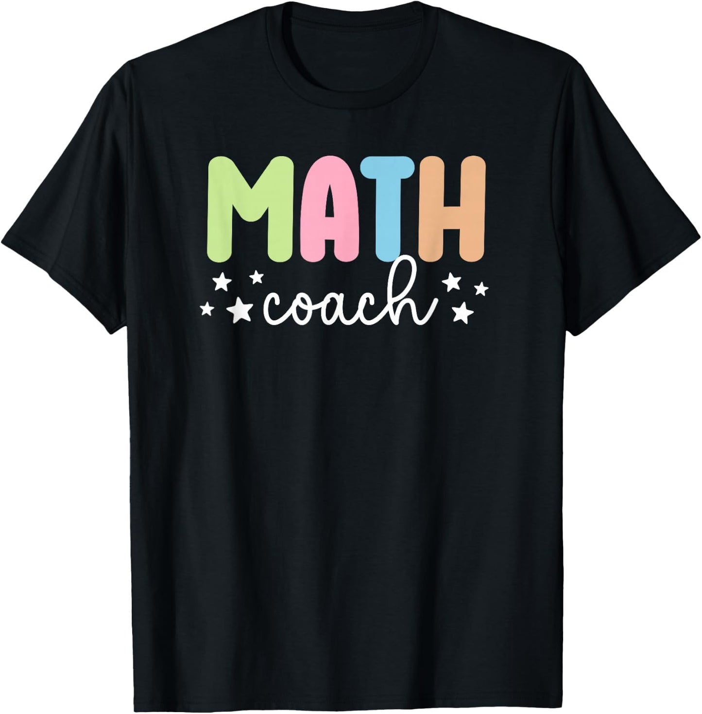 Math Coach Mathematics Coach Instructional Math Coach T-Shirt - T-Shirt | Black