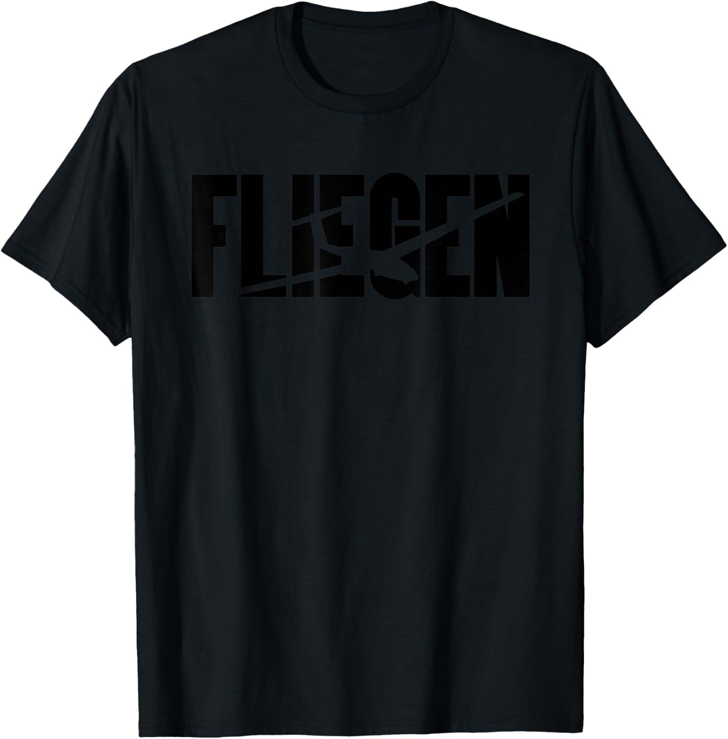 Segelfliegen Segelflugzeug Segelflug T-Shirt - T-Shirt | Black