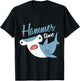 Hammer Time Hammerhead Shark Marine Biologist T-Shirt - T-Shirt | Black
