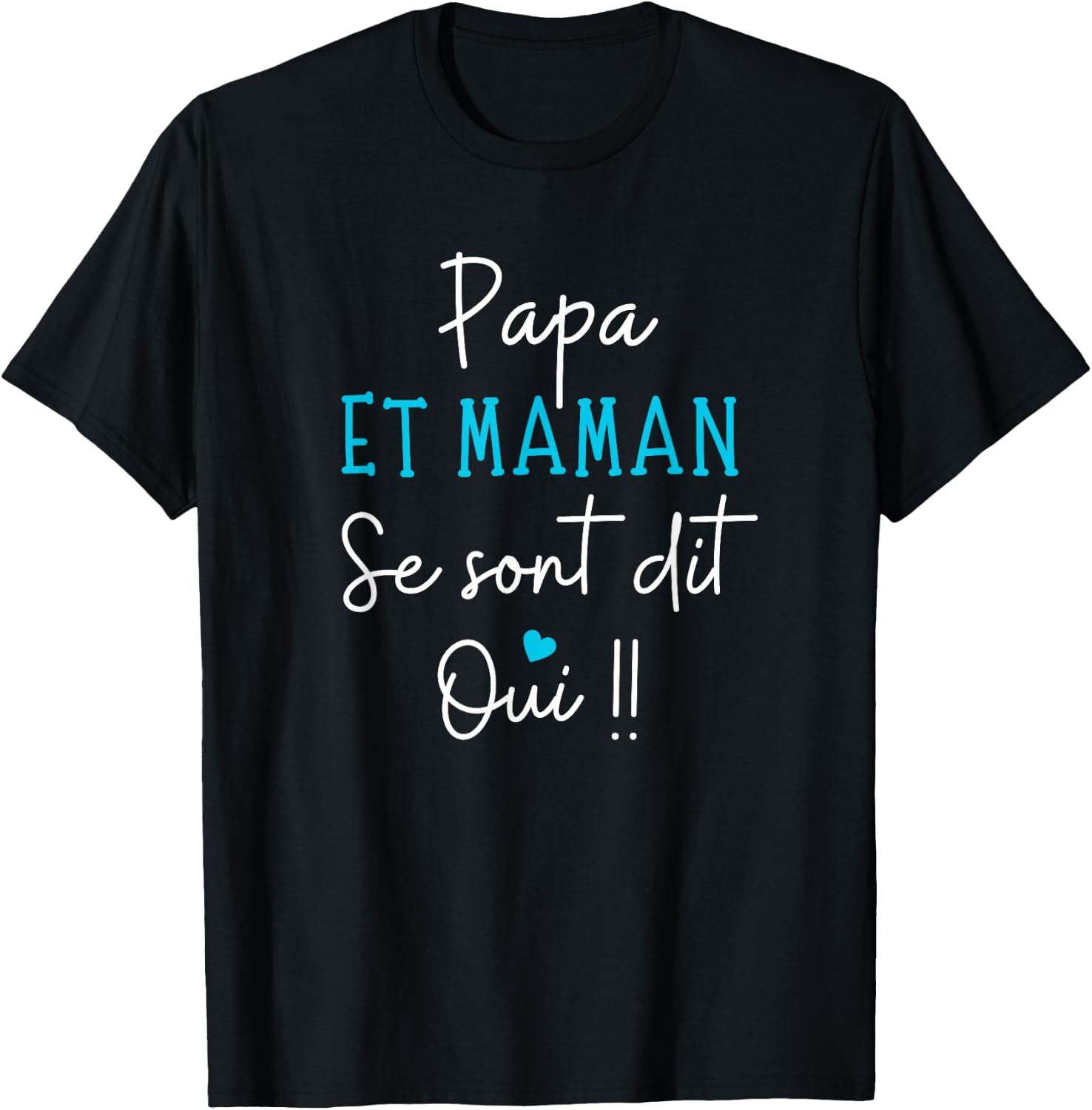 Future Groom She Said Yes - Wedding Fun Dad Mom , Black, S T-Shirt - T-Shirt | Black