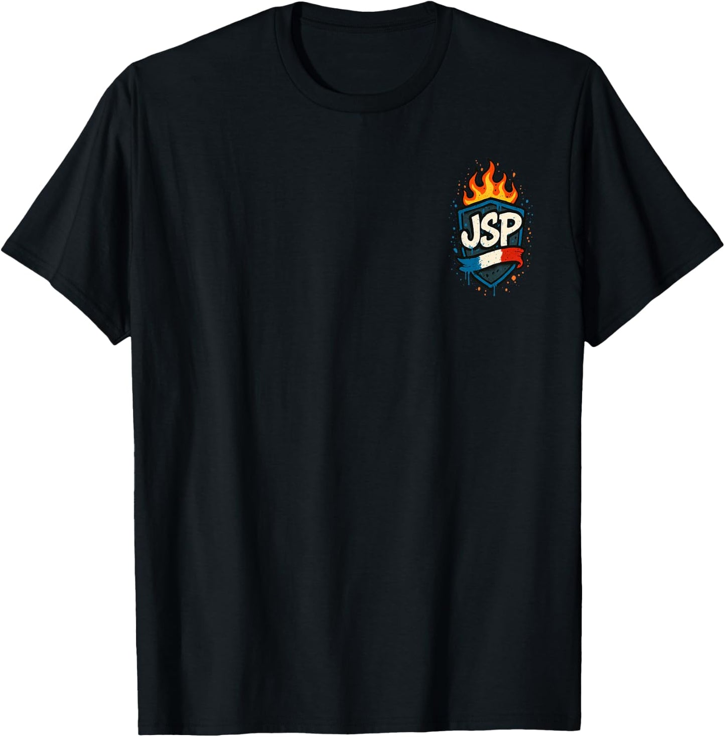 JSP Graffiti Patch - JSP - Young Fireman T-Shirt - T-Shirt | Black