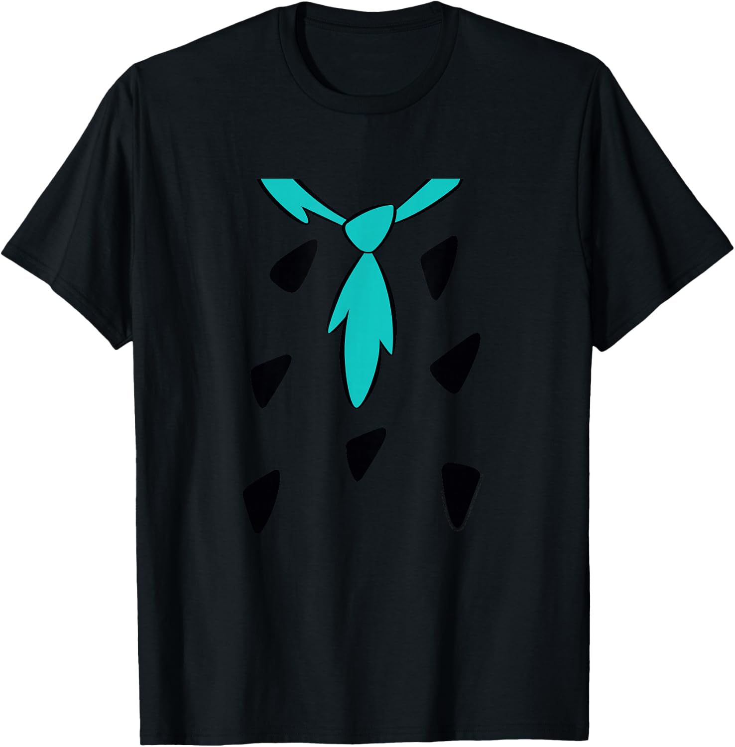The Flintstones Fred Flintstone Big Costume T-Shirt - T-Shirt | Black