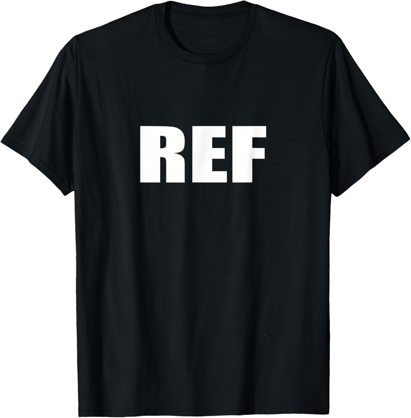 Zerobubble Referee , Black, -Adult, Short Sleeve, , S T-Shirt - T-Shirt | Black
