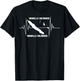 beautiful Gift graphic design map New Caledonia , Black, S T-Shirt - T-Shirt | Black