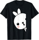 Cute Peaking Bunny Rabbit Costume And Rabbits T-Shirt - T-Shirt | Black