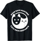 Dogs Have Masters, Cats Have Servants Dog Lover Cat Lover Men Women T-Shirt - T-Shirt | Black