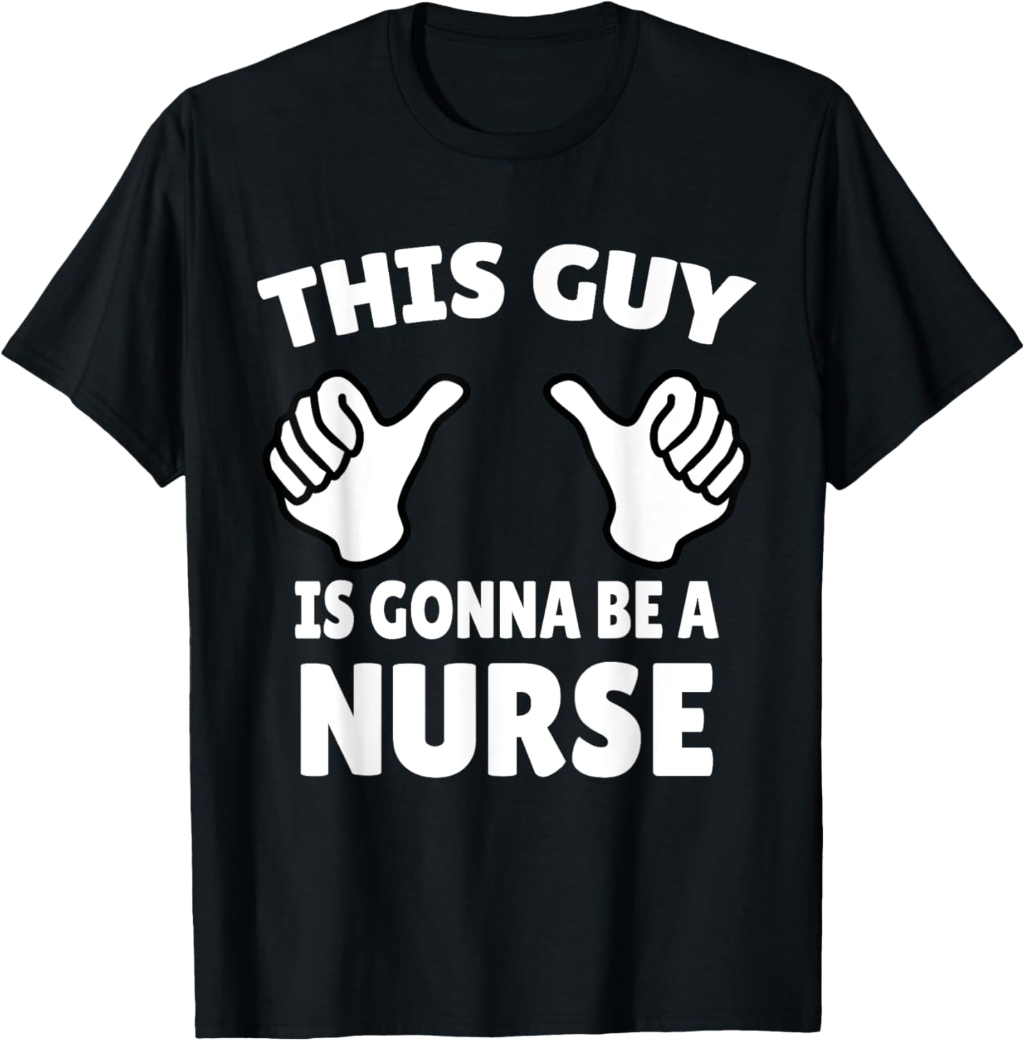 Male Nurse Funny Nursing Student School Men LPN Registered T-Shirt - T-Shirt | Black
