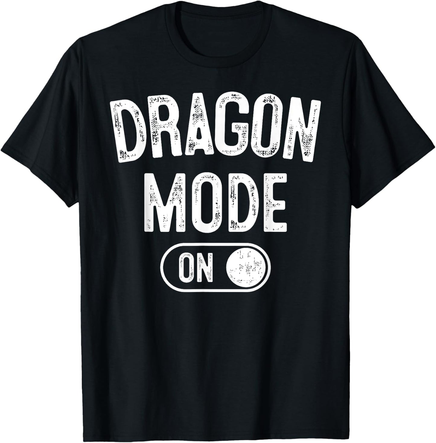 Dragon Mode On Costume Funny Fantasy Gift Cosplayer T-Shirt - T-Shirt | Black