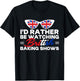 Rather Be Watching British Baking Shows Cupcake Baker Pastry T-Shirt - T-Shirt | Black