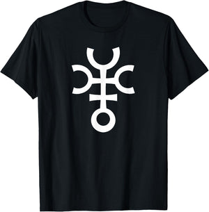 Pagan Hekate Symbol Pagan Wicca Symbol Hecate Goddess T-Shirt - T-Shirt | Black